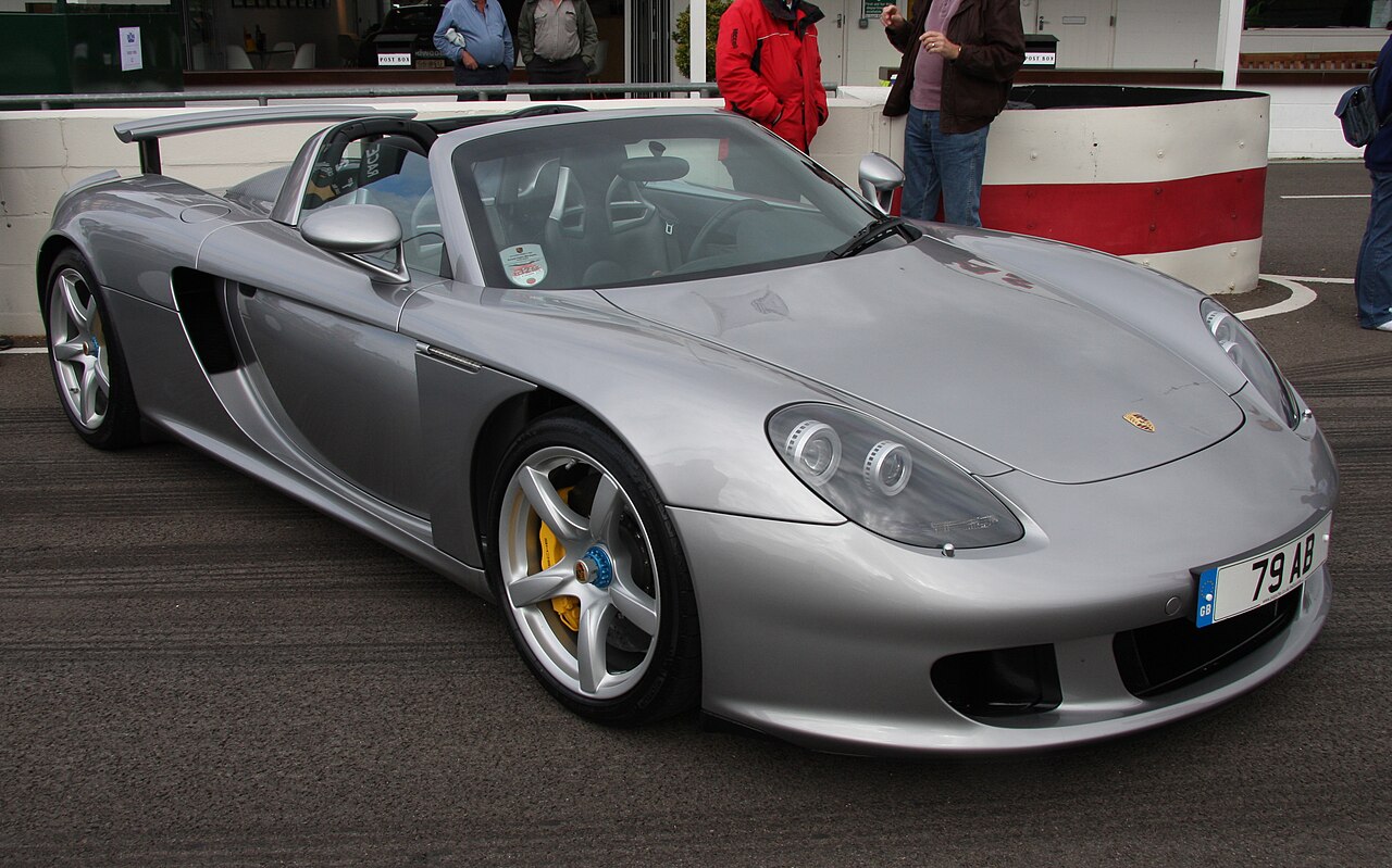 Porsche Carrera GT — son moteur V10 atmo 5.7L 612ch, V10 ATMO